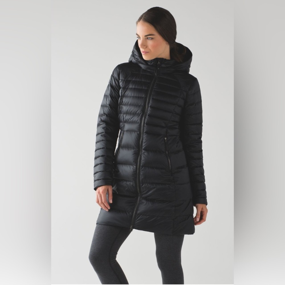 Lululemon Brave The Cold Jacket Black Size 8